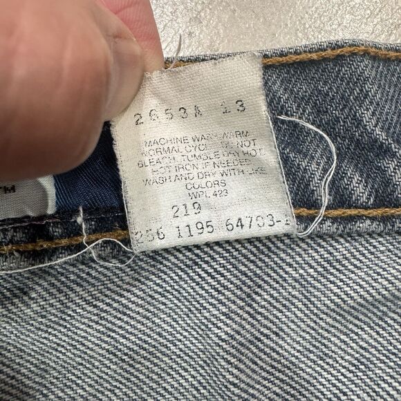 Vintage 90s Levi’s 540 Jeans Mens 38x30 Bronze Tab Relaxed Fit Straight Leg 1995 - Picture 6 of 9